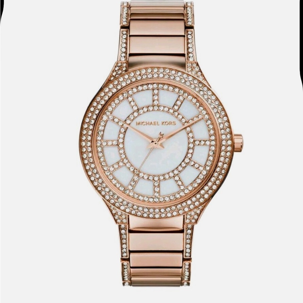 Michael Kors Rose Gold Crystal Women's Watch